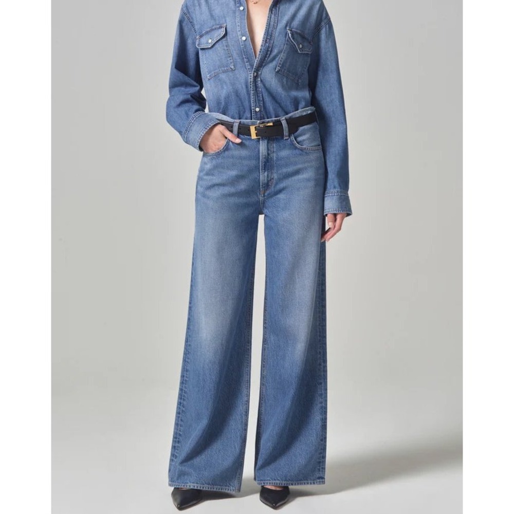 Citizens Of Humanity Paloma Baggy Wide Leg - Women's 31 - Picture 1 of 9